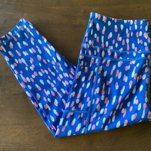 Zyia Drop of Spring Light n Tight Capri Size 8-10